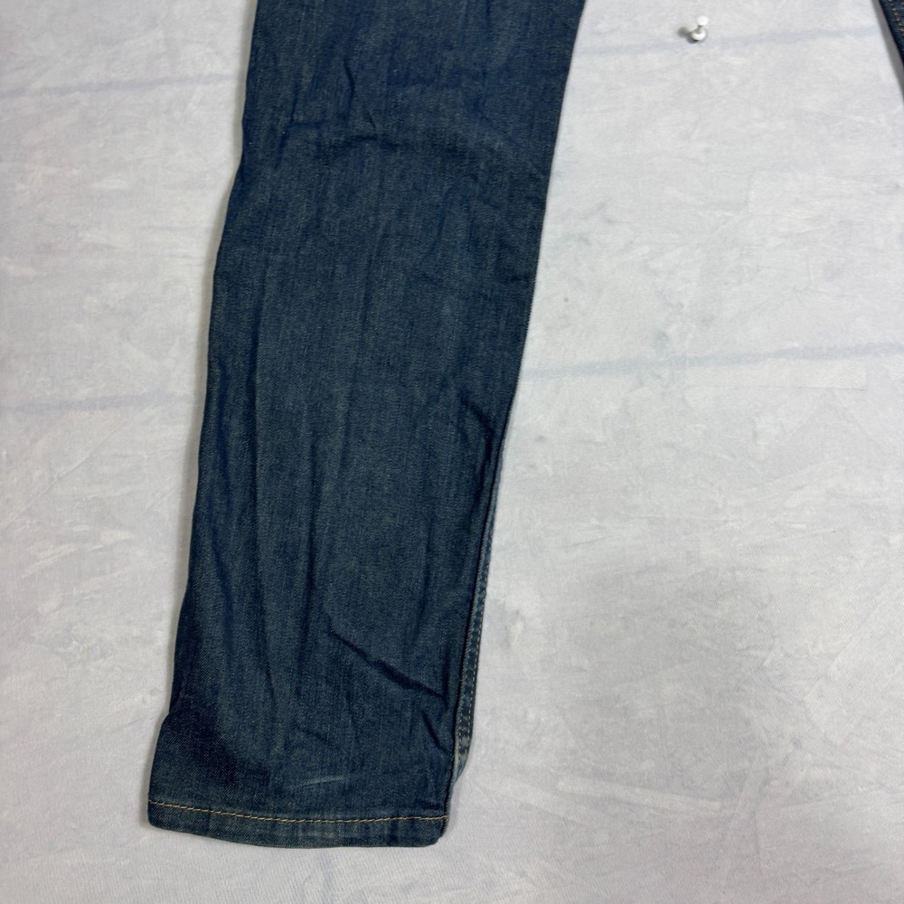Levi's 511 Mens Straight Leg Jeans Blue‎ Denim Dark Wash 5-Pocket W32 L32 - Picture 11 of 16